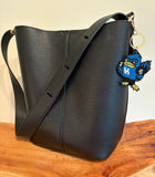 Bluebird Seed Bead Bag Charms