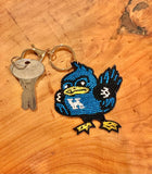 Bluebird Seed Bead Bag Charms