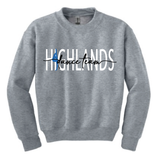 Highlands Dance Team (dancer silhouette) Apparel (Youth)