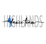 Highlands Dance Team (dancer silhouette) Apparel (toddler/infant)