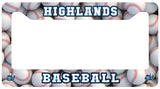 Spring Sports License Plate Surround
