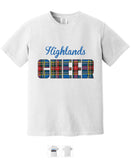 Highlands Kilt Plaid Cheer Apparel