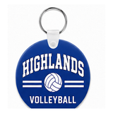 Highlands Volleyball Keyring