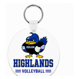 Highlands Volleyball Keyring