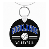 Highlands Volleyball Keyring