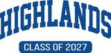 Class of 2027 Senior T-shirts - ORDERS DUE AUG 3