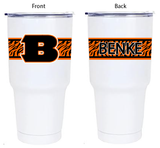 Bengals 30oz Stainless Steel Double Wall Tumbler