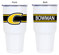 Centre College Football 30oz Stainless Steel Double Wall Tumbler