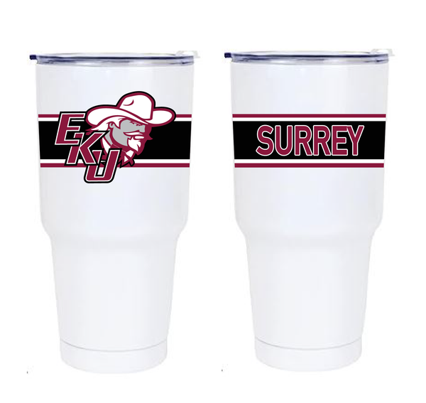 Eastern Kentucky University 30oz Stainless Steel Double Wall Tumbler