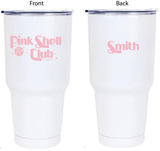 2026 Pink Shell Club Spring Break 30oz Tumbler