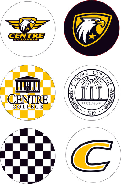Centre College Car Coasters (Set of 2)