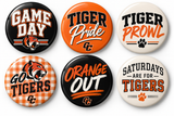 Game Day Georgetown College Buttons