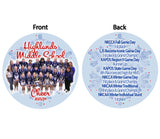 HMS Cheer Season Accomplishments Ornament