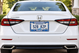 Highlands Dance License Surround on car