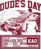 Theta Dude's Day T-shirts (orders due March 15)