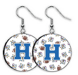 Football Earrings