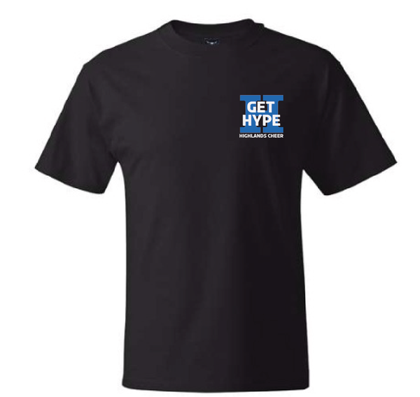 Highlands Cheer GET HYPE Apparel (solid H design)