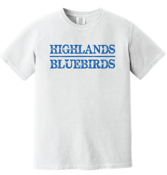 Highlands Bluebirds T-shirt