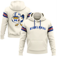 2025 Highlands Football Spiritwear - Striped Hoodie
