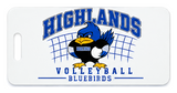 Highlands Volleyball Bag Tag