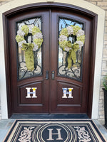 Custom Personalized Wood Cut Door Sign