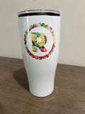 Floral Monogram 30 oz. Tumbler