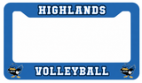 Fall Sports License Plate