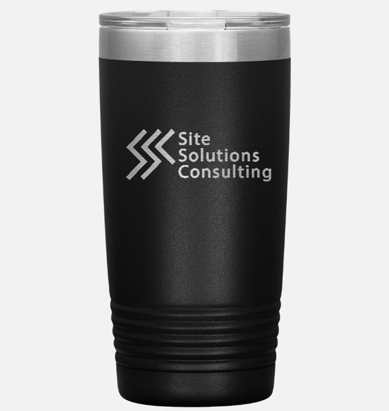 Site Solutions Stainless Steel Etched Tumbler