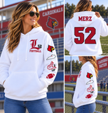 Custom Athlete Sweatshirt | Personalized UofL Hoodie & Crewneck
