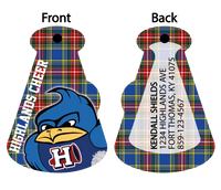 HHS Cheer Luggage Spotter and Bag Tag