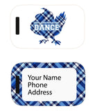 Highlands Dance Luggage Tag