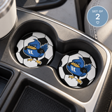 Soccer Car Coasters (Set of 2)