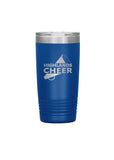 Highlands Sports Blue Stainless Steel Etched Tumbler