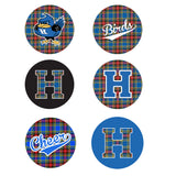 Highlands Cheer Car Coasters (Set of 2)