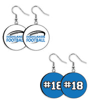 Football Earrings