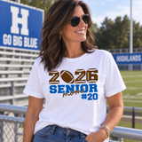 Football Senior Mom T-shirt/Hoodies