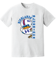 Football Bird Highlands Bluebirds T-shirt