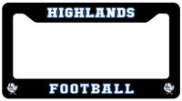 Fall Sports License Plate Surround