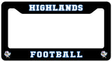 Fall Sports License Plate Surround