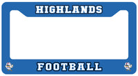 Fall Sports License Plate Surround