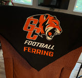 Georgetown CollegeFootball Sweatshirt Blanket