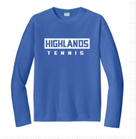 Highlands Tennis Long Sleeve Performance Tee