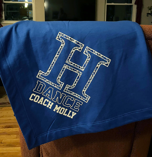 Highlands Dance Sweatshirt Blanket