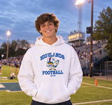 Highlands Hoodies - Highlands Bluebirds Football Bird