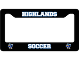 Fall Sports License Plate Surround