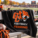 Georgetown CollegeFootball Sweatshirt Blanket