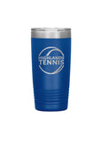 Highlands Sports Blue Stainless Steel Etched Tumbler