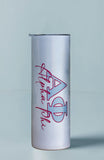 Sorority Sparkle Stainless Steel Tumblers