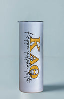 Sorority Sparkle Stainless Steel Tumblers