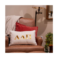 Sorority Gold Throw Pillow